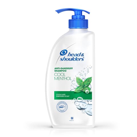 Head & Shoulders Cool Menthol Anti Dandruff Shampoo for Women & Men,650 ML