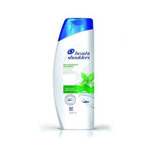 Head & Shoulders , Anti Dandruff Shampoo, Cool Menthol , 340 ML