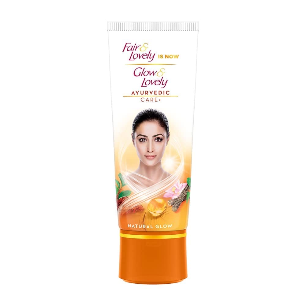 Glow & Lovely Natural Face Cream Ayurvedic Care - 50gm