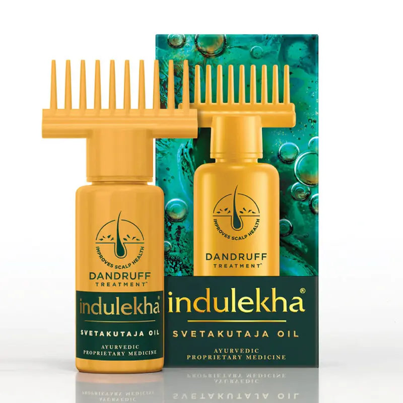 Indulekha Svetakutaja Oil Ayurvedic Medicinal Oil For Dandruff Treatment 100% Ayurvedic Oil