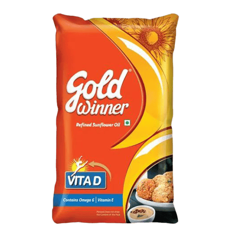 Gold Winner Sunflower Oil 1Lit