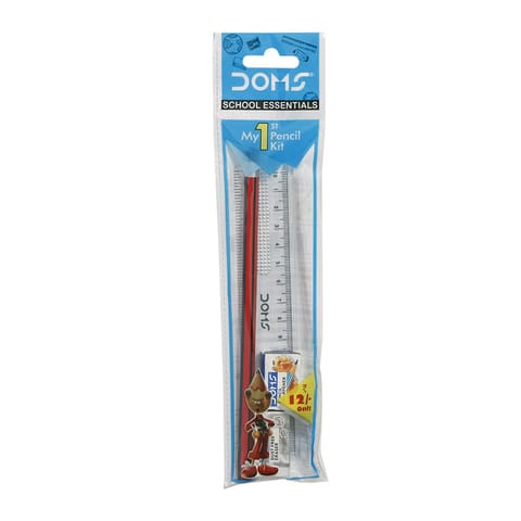 DOMS Combination Kits My 1st Pencil Kit - Pack of 10