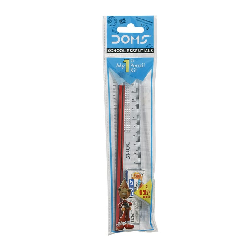 DOMS Combination Kits My 1st Pencil Kit - Pack of 10