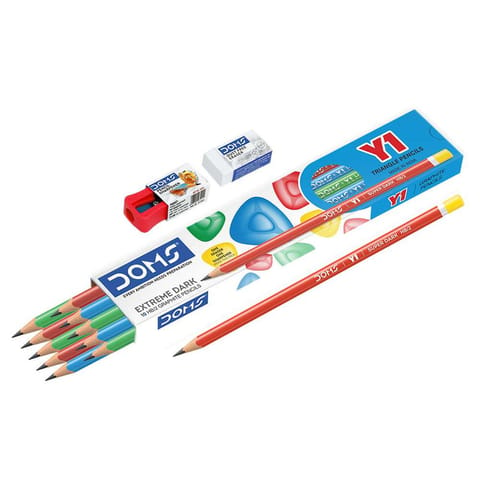 DOMS Graphite Pencil Y1 Pencils Pack of 10