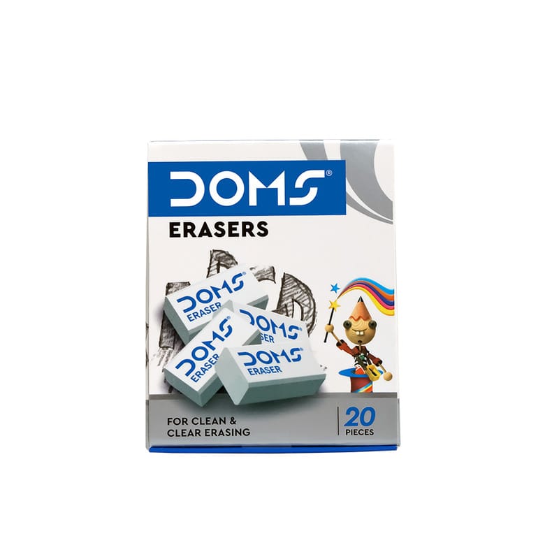 DOMS Eraser Pack of 20