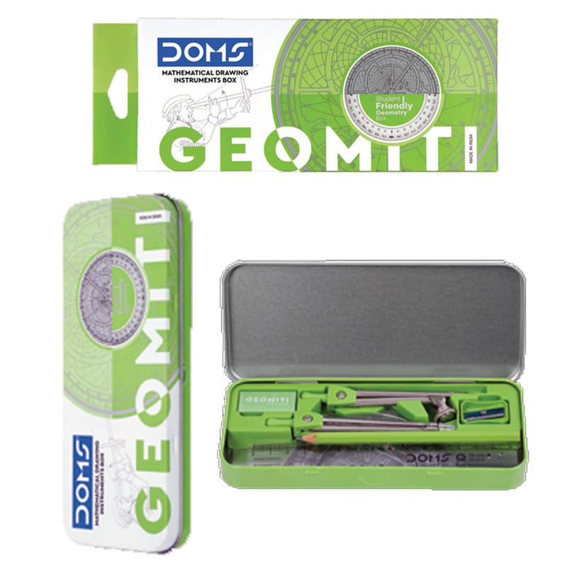 DOMS Geomiti Mathematical Drawing  Instrument Box