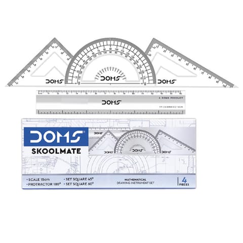 DOMS Skoolmate Mathematical Drawing Instrument Set