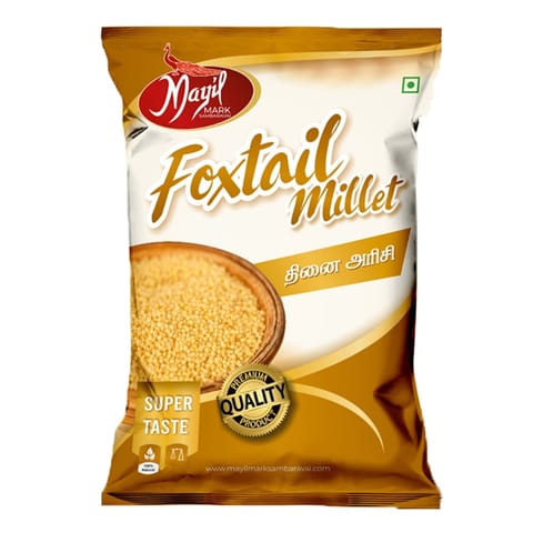 Mayil Mark Foxtail Millet |  Thina | Thinai Rice - 500gm