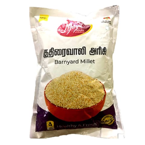 Mayil Mark Kuthiraivali Millet | Barnyard | Kuthiraivali Rice - 500gm