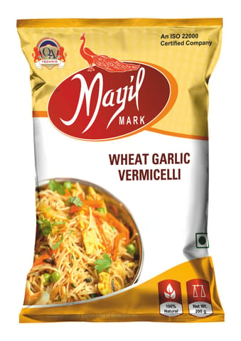 Mayil Mark Wheat Garlic Vermicelli - 200gm