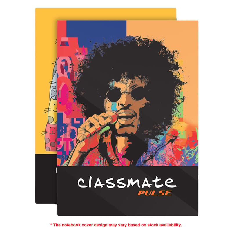 Classmate A5 Notebooks Syntheic Cover Journals Ruled, , 192 Pages, 21cm x 14.8cm