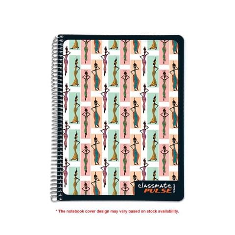 Classmate Pulse Spiral NoteBook Pulse Value Portfolio 5 Subject, Spiral Notebook, 500 Pages, 29.7cm x 21cm