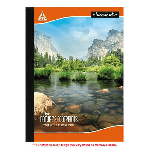 Classmate Notebook  Single Line - Interleaf, Soft Cover, 25.5cm x 20.5cm