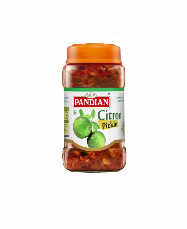 Pandiyan Citron Pickle Tradiational Indian Taste Of The South