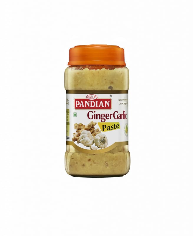 Pandiyan Ginger Garlic Paste Tradiational Indian Taste Of The South - 300g