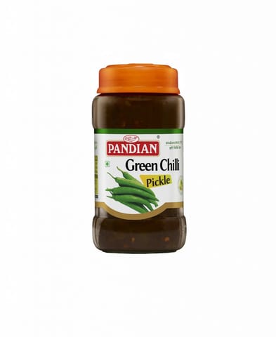 Pandiyan Green Chilly Pickles Tradiational Indian Taste Of The South