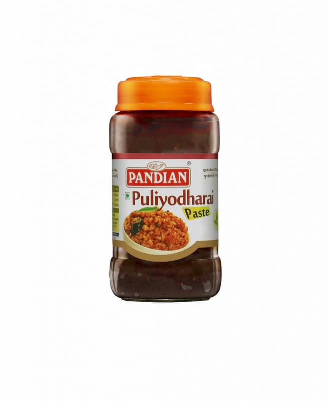 Pandiyan Puliyotharai Paste Tradiational Indian Taste Of The South