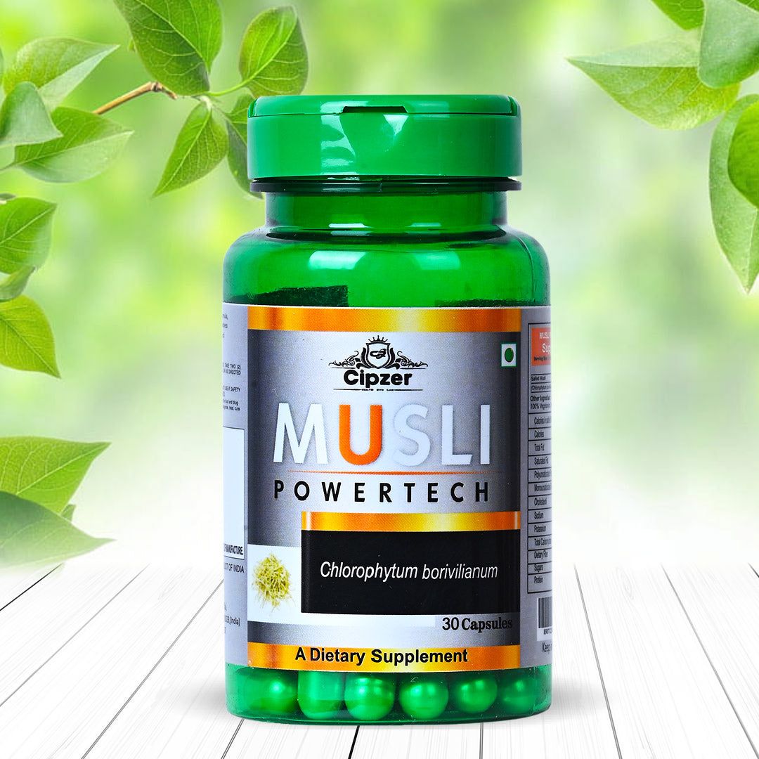 Cipzer Musli Powertech Dietary Supplement Capsule