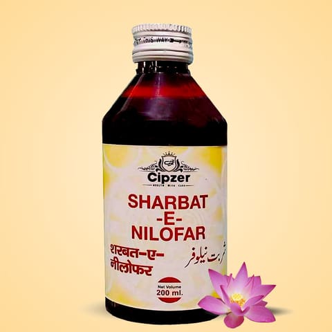 Cipzer Sharbat-E-Nilofar 200 Ml