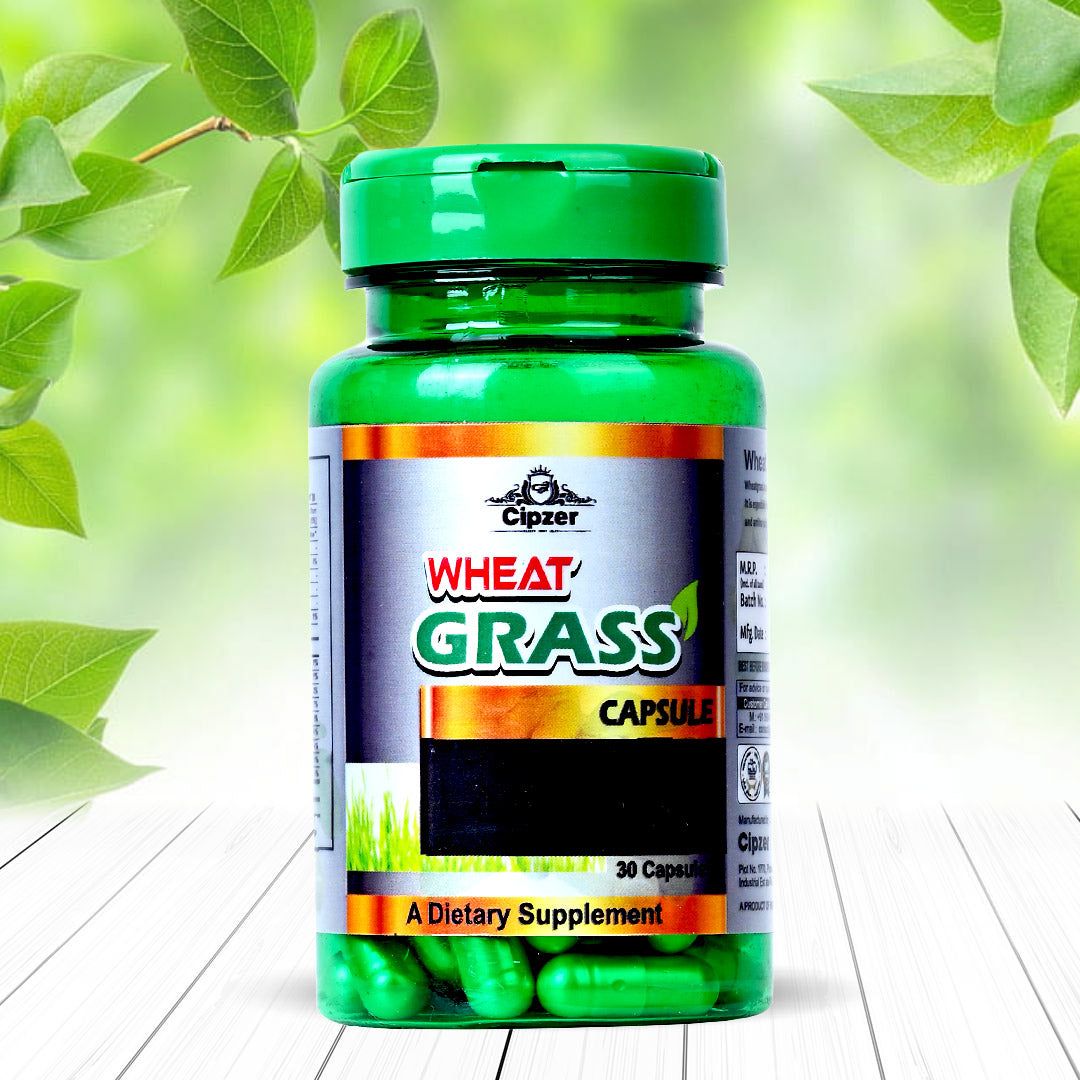 Cipzer Wheat Grass Capsule