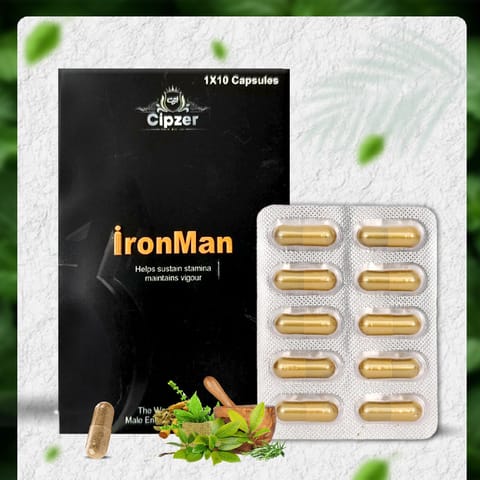 Cipzer Ironman Capsule 10'S