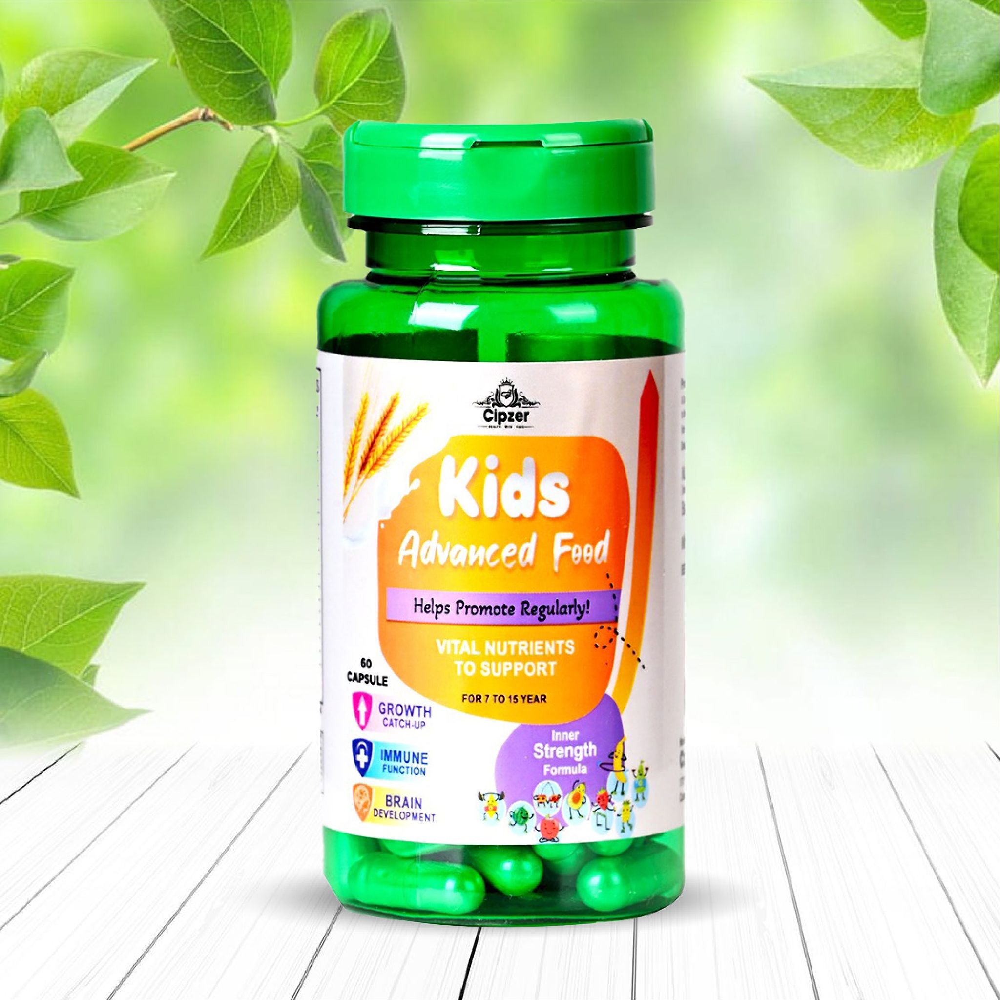 Cipzer Kids Advanced Food Capsule 60'S