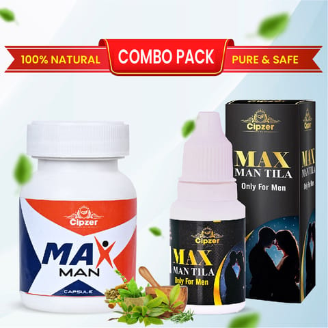 Cipzer Max Man Tila 15 Ml + Max Man Capsule 10'S