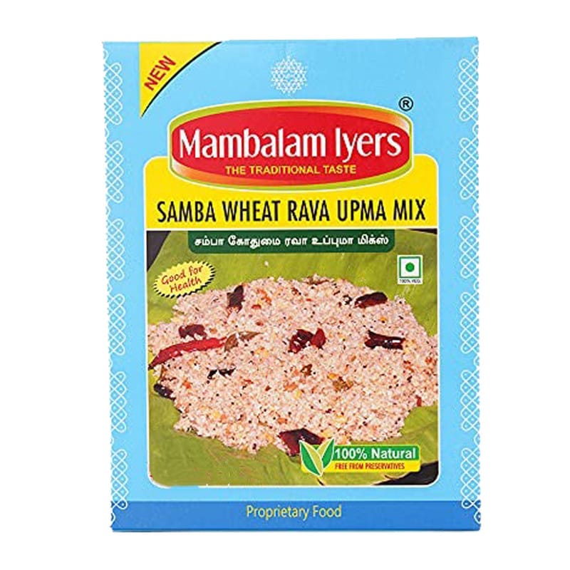 Mambalam Iyer Samba Wheat Rice Uppuma Mix 200gm