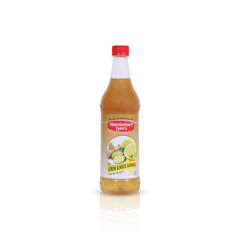 Mambalam Iyer Lemon Ginger Sarbath 700ML