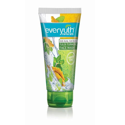 Everyuth Naturals Anti Acne Anti Marks Tulsi Turmeric Face Wash 50G