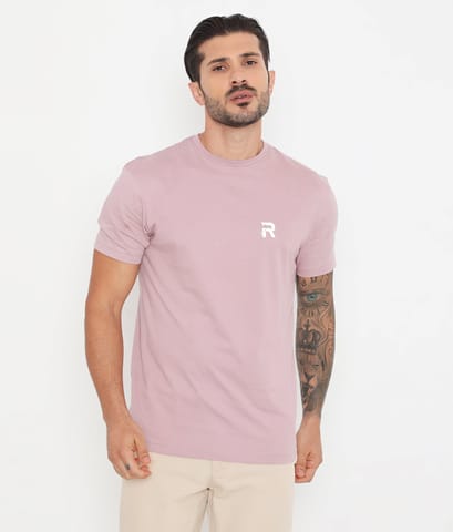 Rivolta Men Rose Gold Essential Cotton T-Shirt