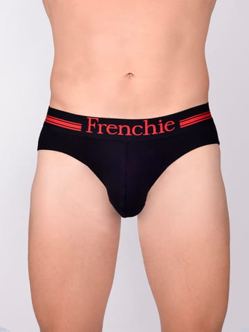 Frenchie Casuals Men Solid Cotton Briefs With Assorted Colors