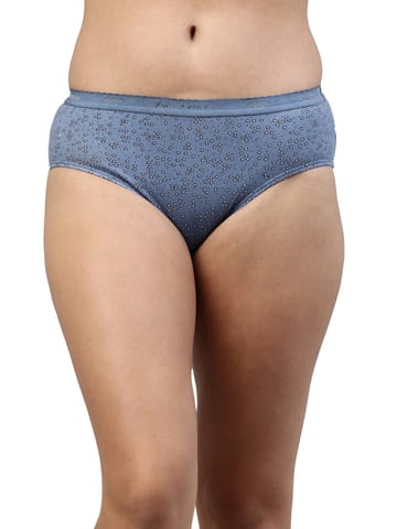 Feelings Amelie 104 High Coverage Printed Cotton Hipster Panty - Assorted Colours