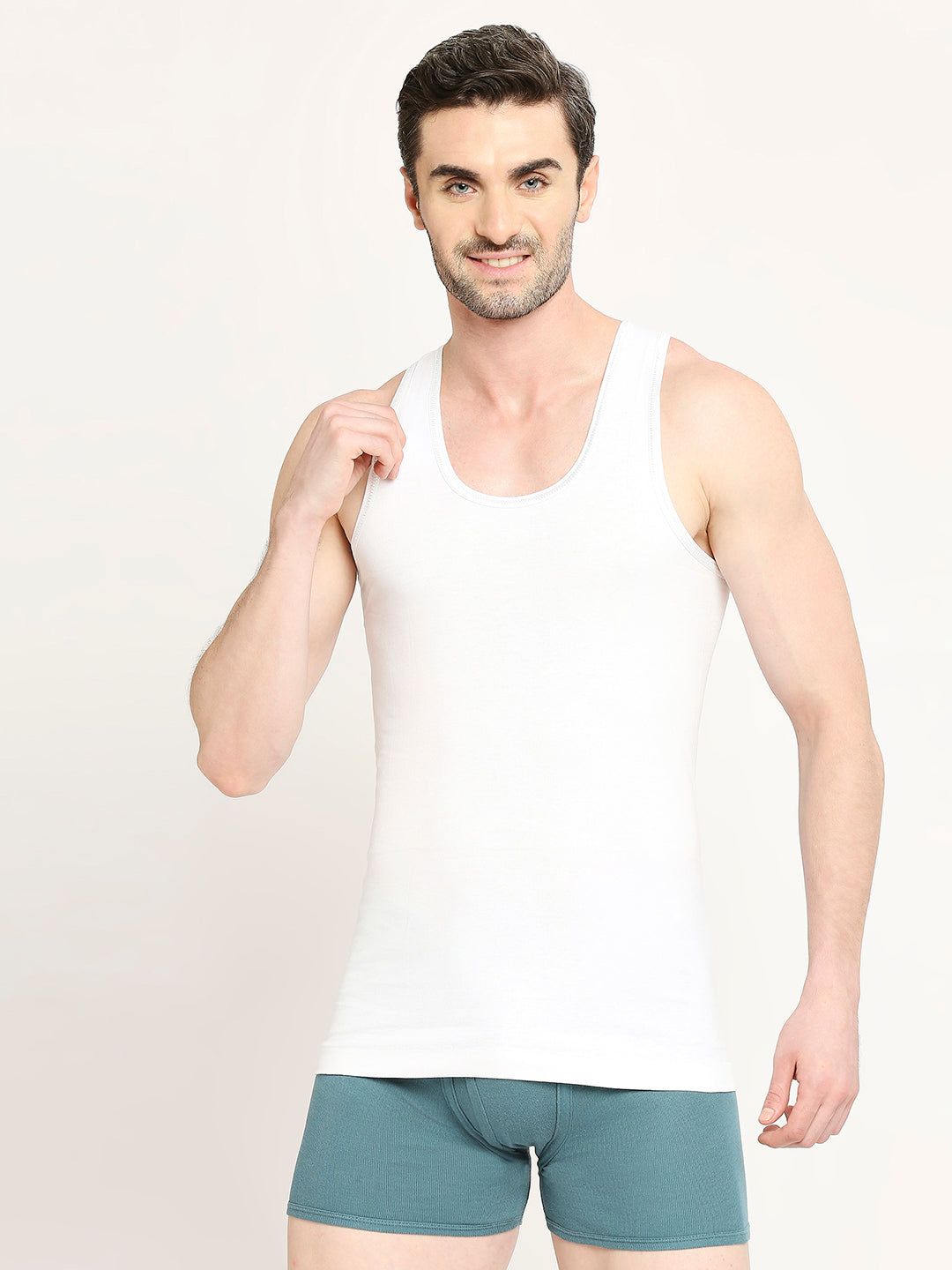 VIP Nawab 100% Soft Cotton Round Neck Sleeveless Inner Vest For Men