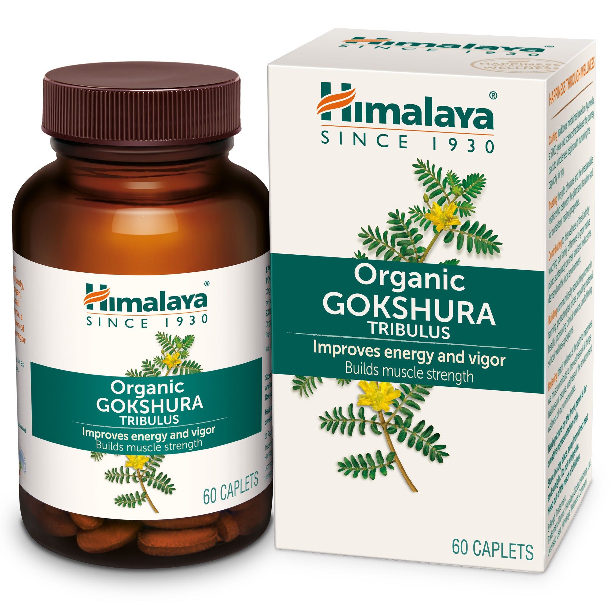 Himalaya Organic Gokshura (Tribulus)-Pack Of 60