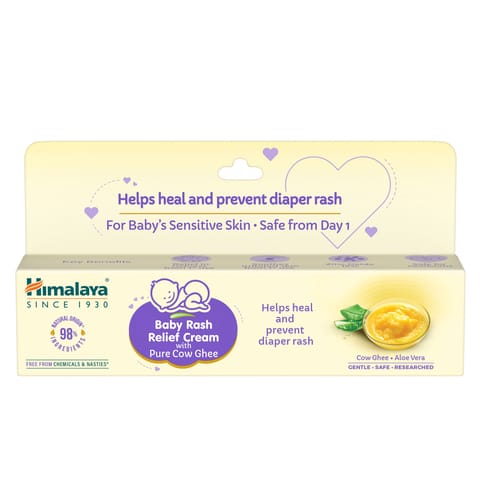 Himalaya Baby Rash Relief Cream With Pure Cow Ghee