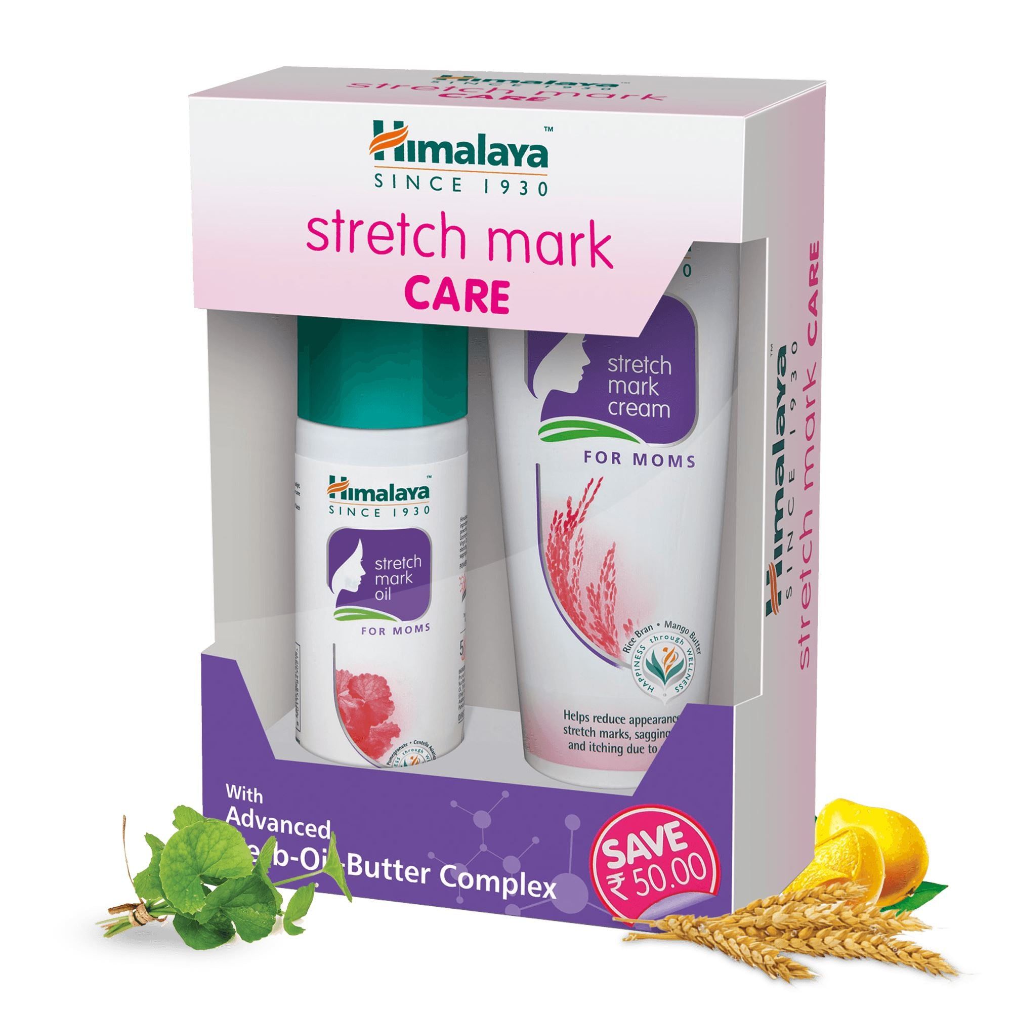 Himalaya Stretch Mark Care-Smo 100Ml + Smc 100Ml