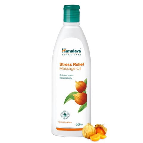 Himalaya Stress Relief Massage Oil-200Ml