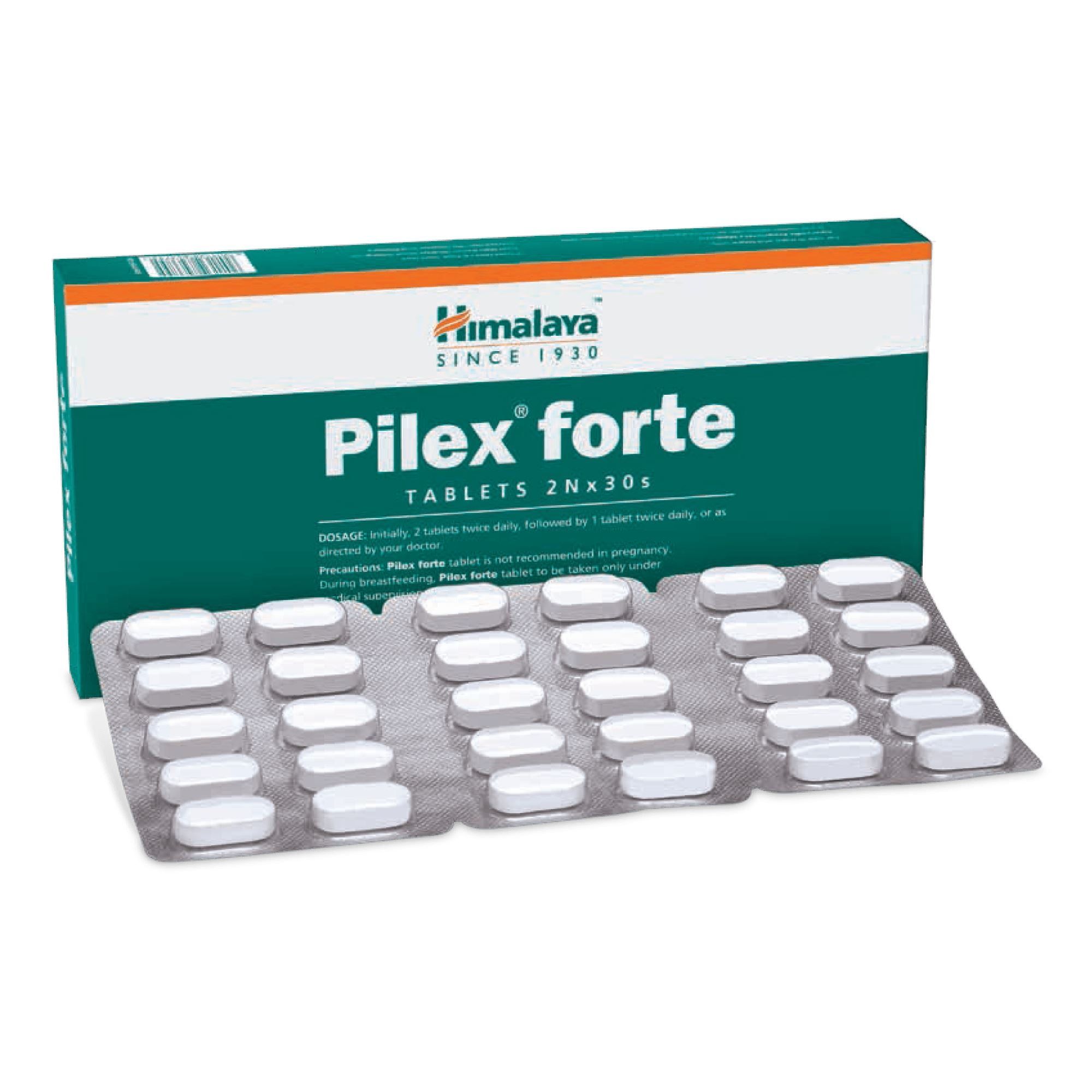 Himalaya Pilex Forte Tablets-1X30'S