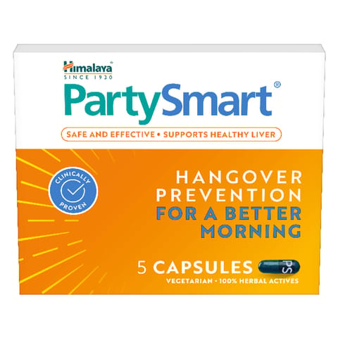 Himalaya Partysmart Capsules-5 Capsules