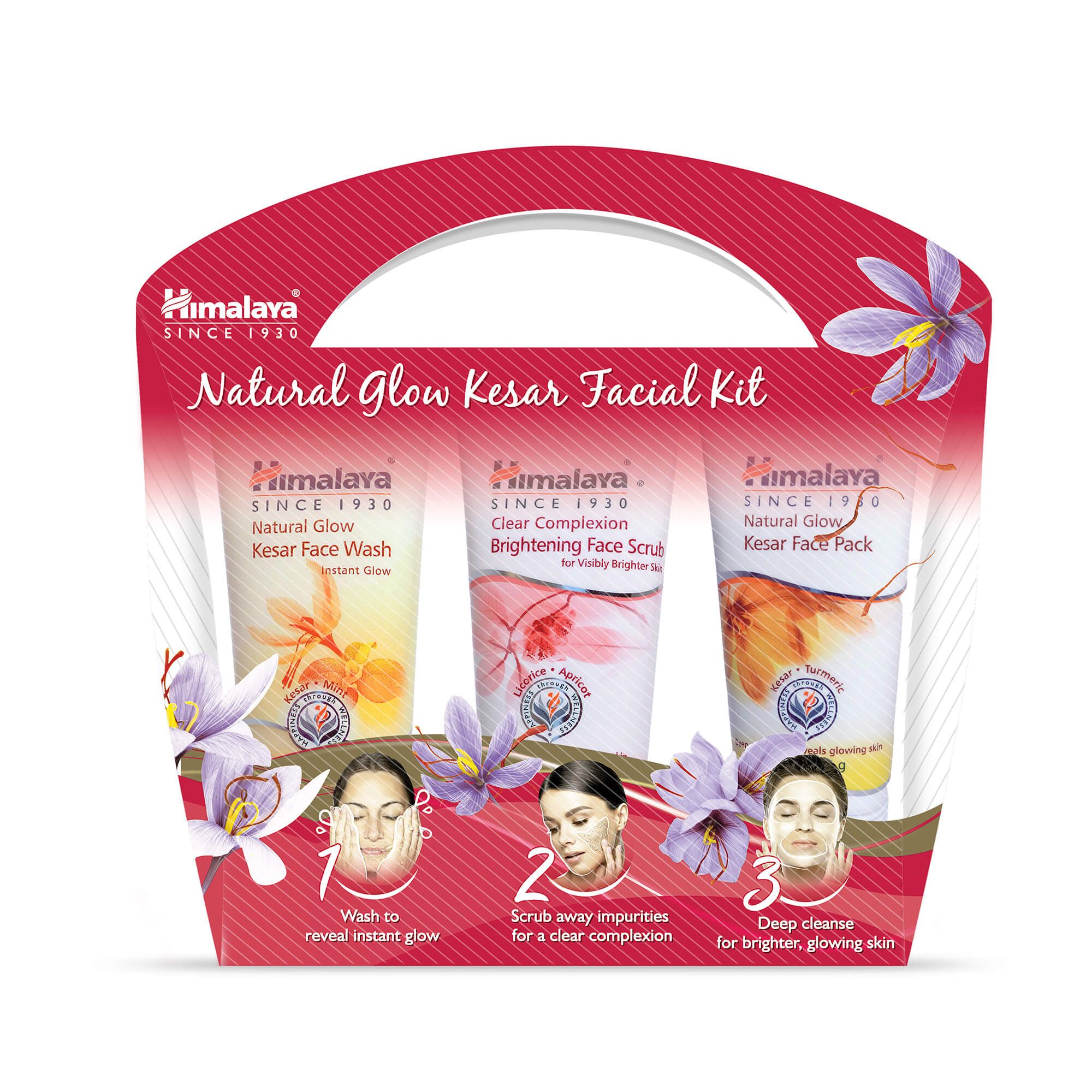 Himalaya Natural Glow Kesar Facial Kit-Kit