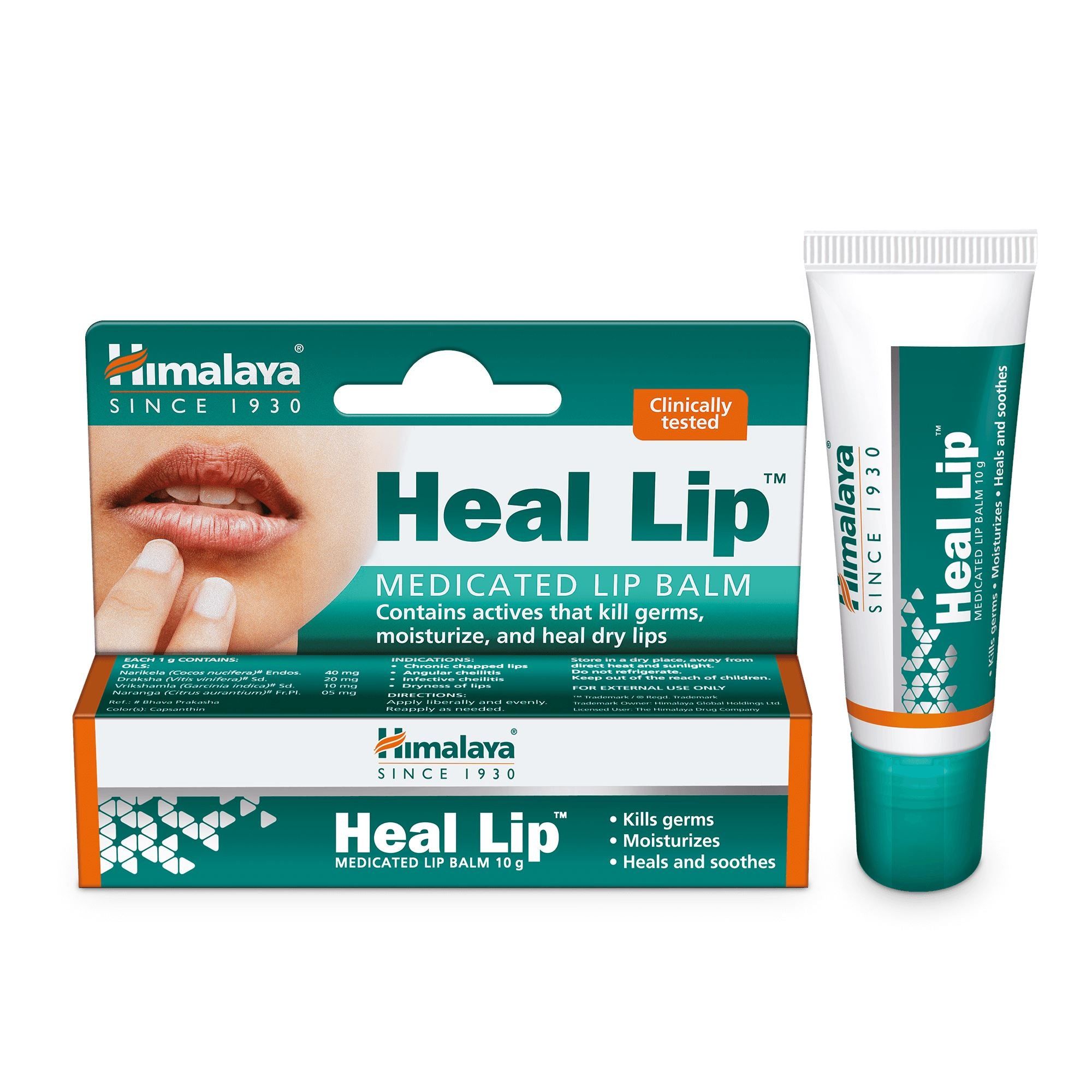 Himalaya Heal Lip (Medicated Lip Balm)-10G