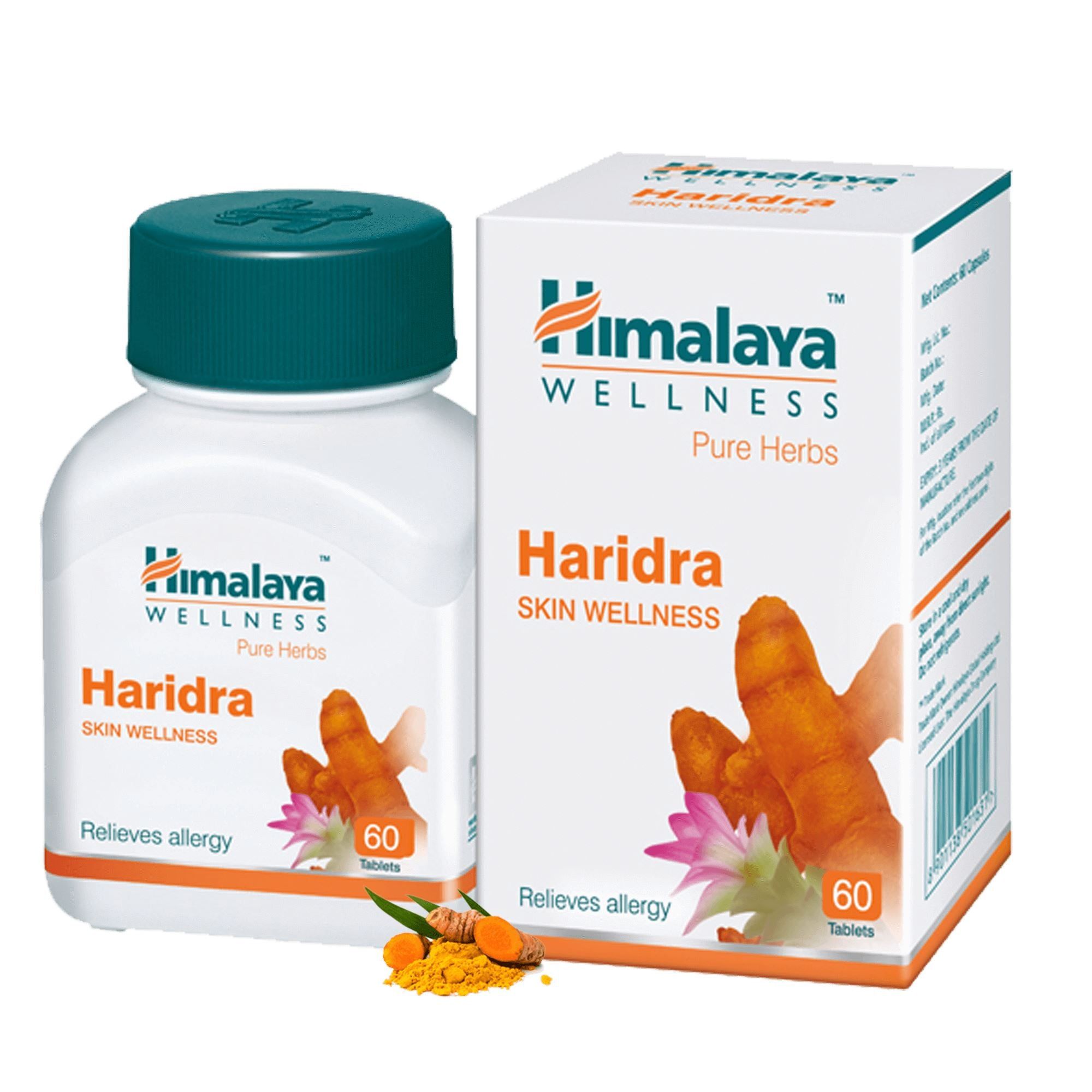 Himalaya Haridra-60 Tablets