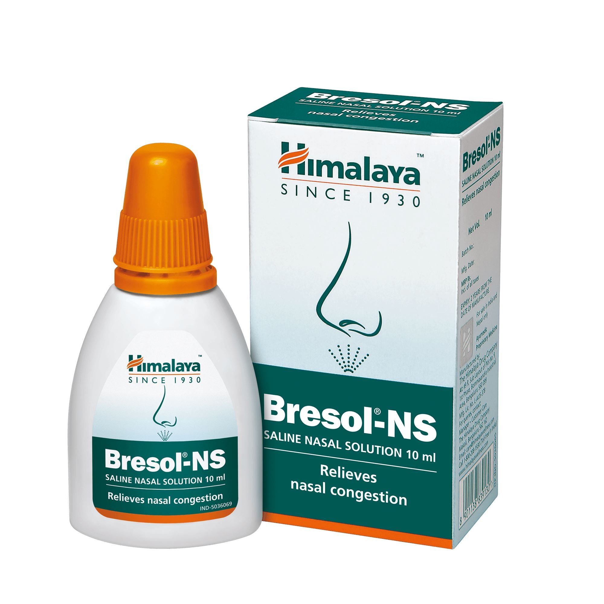 Himalaya Bresol-Ns (Drops/Spray)-10Ml