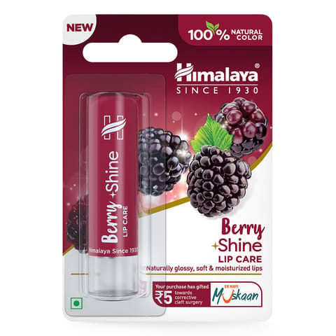 Himalaya Berry Shine Lip Care-4.5G