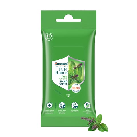 Himalaya Pure Hands Tulsi Purifying Hand Wipes