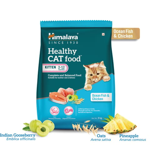 Himalaya Healthy Cat Food Kitten ? Ocean Fish And Chicken