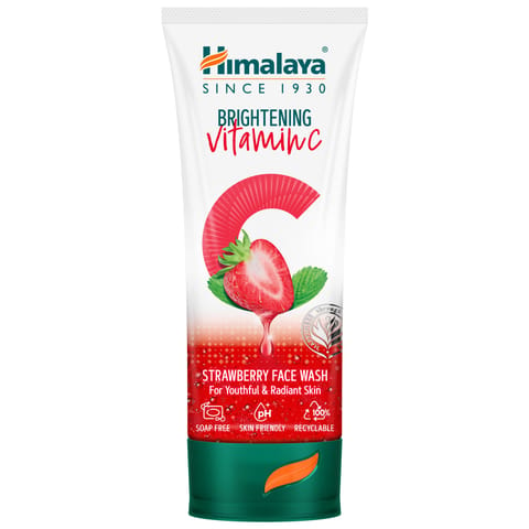 Himalaya Brightening Vitamin C Strawberry Face Wash