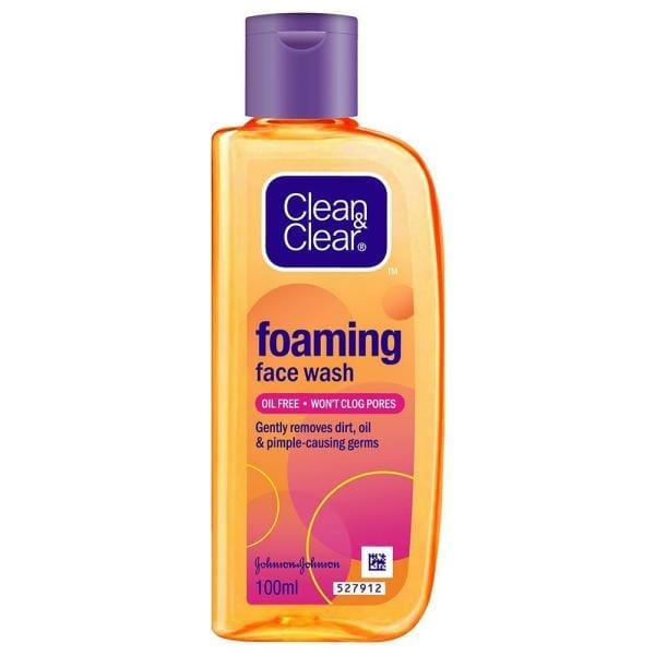 Clean & Clear Foaming Face Wash 100Ml