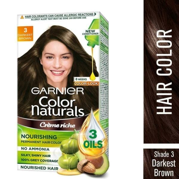 Garnier Dark Brown 3 70Ml+60G